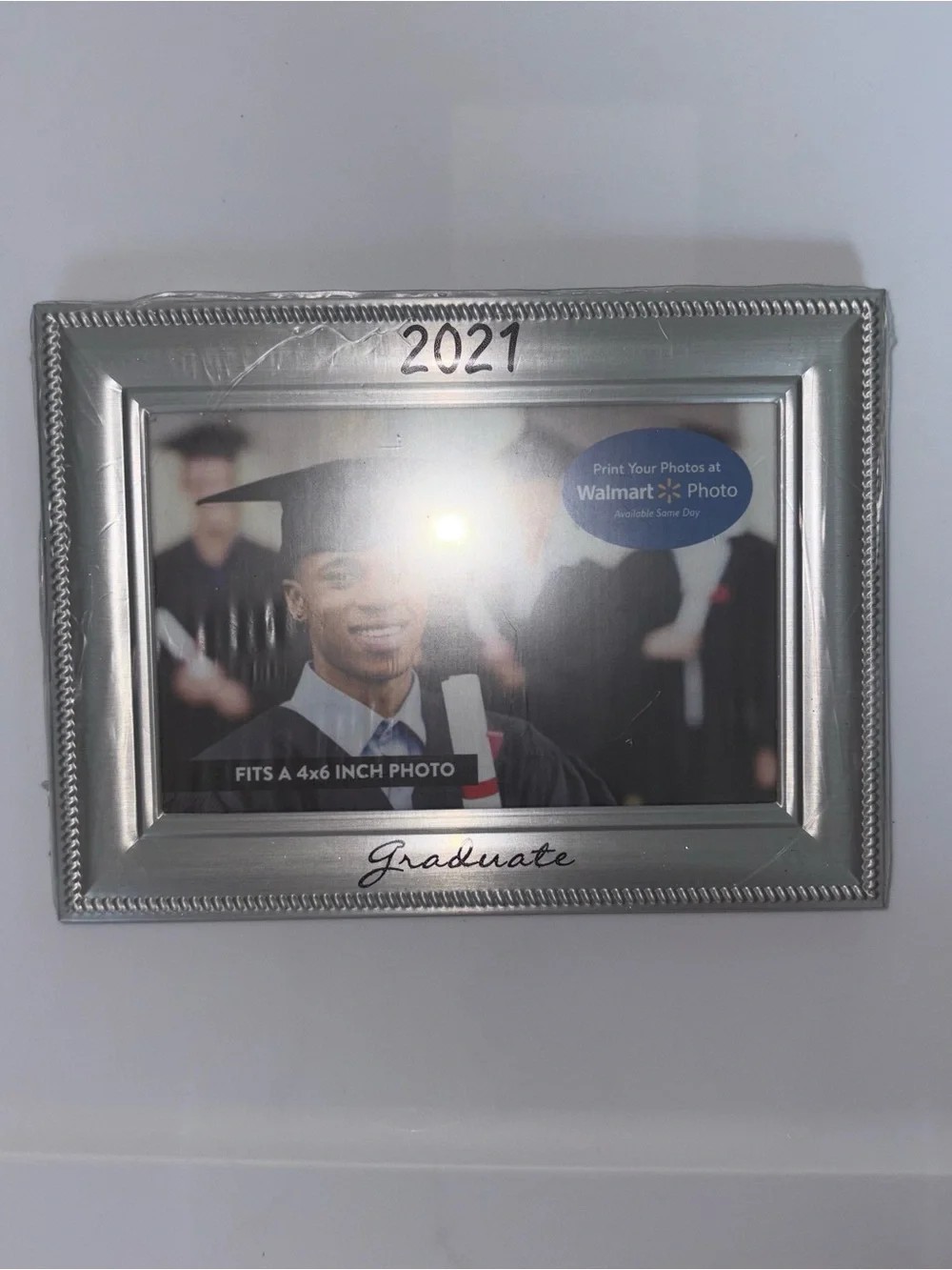 NWT Class of 2021 Graduate Silver Picture Frame